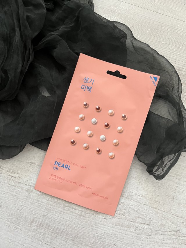Holika Holika Maska do twarzy w płacie, Pure Essence, Pearl