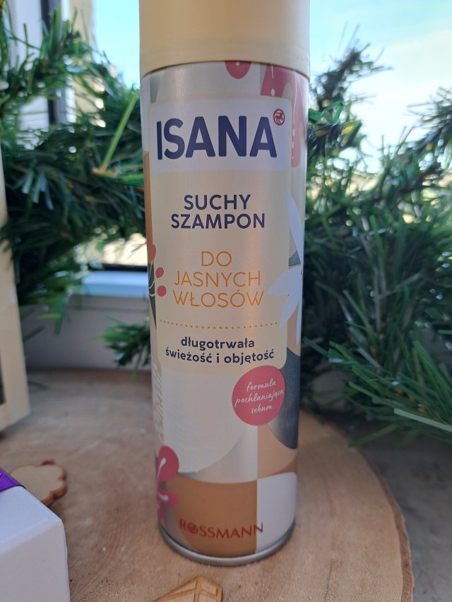 Isana Suchy szampon do włosów, Do jasnych włosów, Długotrwała świeżość i objętość