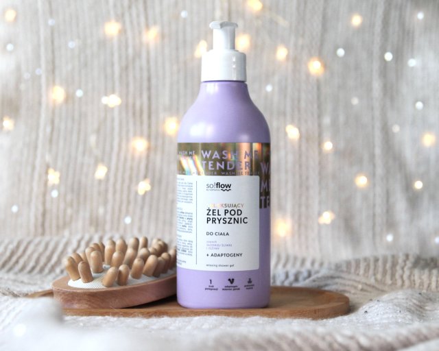 Vis Plantis so!Flow, Żel pod prysznic, Relaksujący, Zapach słodkiej śliwki i jeżyny