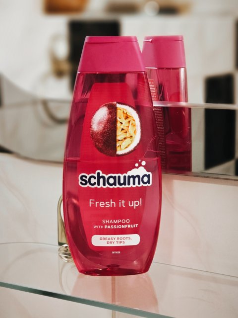 Schwarzkopf Schauma, Fresh it Up!, Szampon do włosów, Ekstrakt z marakui