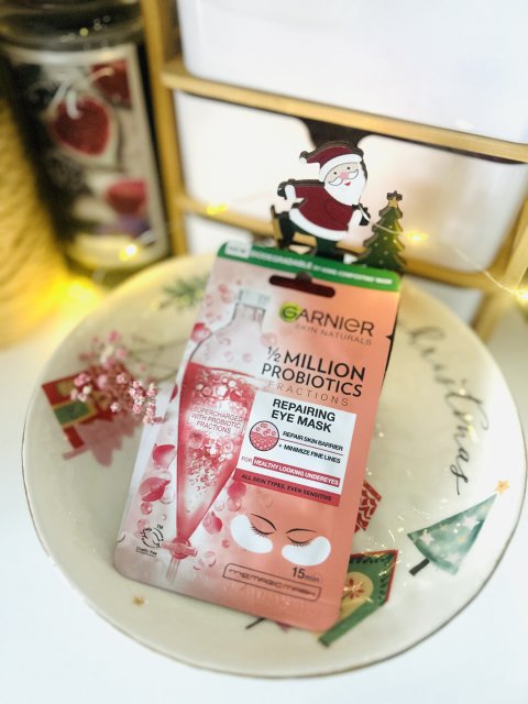 Garnier Skin Active, Płatki pod oczy, 1/2 Million Probiotics Fractions, Repairing Eye Mask, Regenerujące