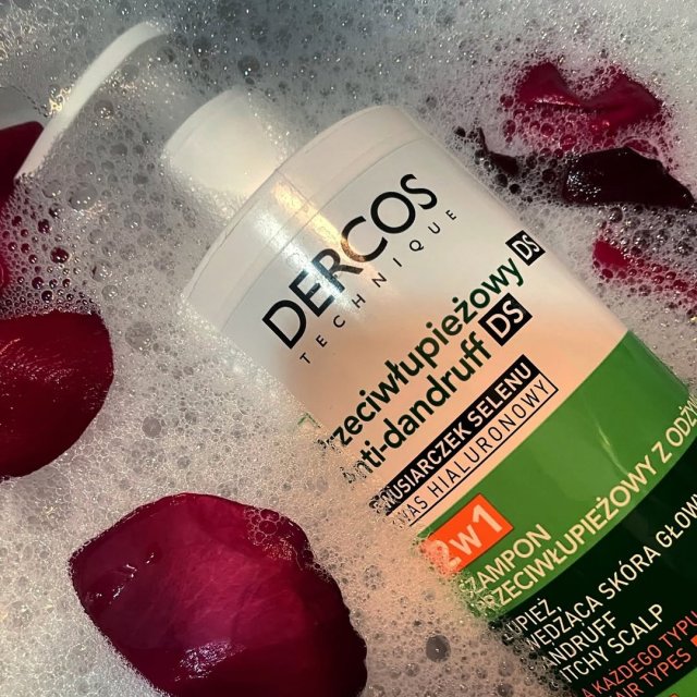 VICHY Laboratoires Dercos - Szampon przeciwłupieżowy z odżywką 2w1