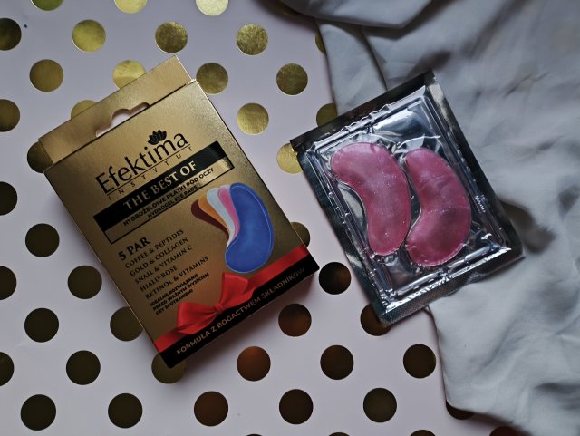 Efektima Hialu-Rose, Hydrożelowe płatki pod oczy, Zmarszczki  & 