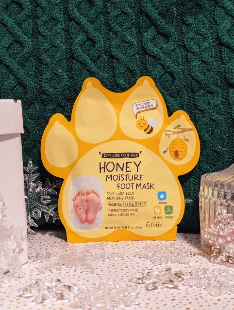 ésfolio Maska do stóp, Honey