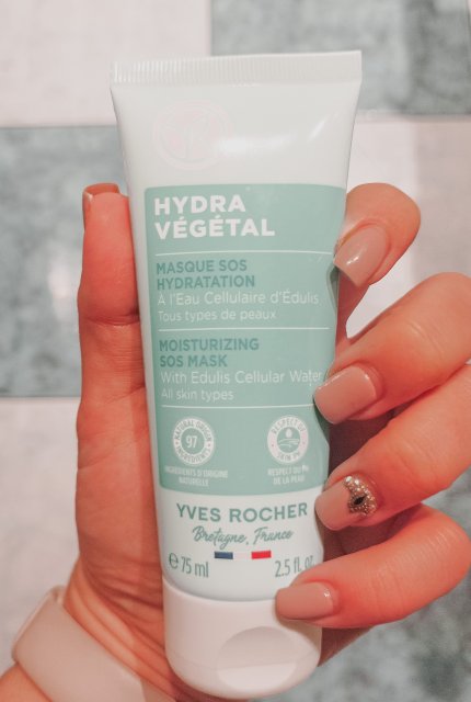 Yves Rocher Hydra Végétal, Maseczka do twarzy, Nawilżająca