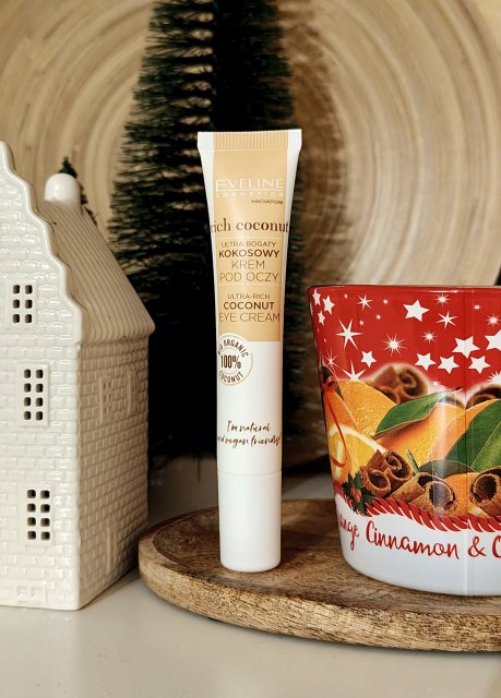 Eveline Rich Coconut, Krem pod oczy, Ultra-bogaty
