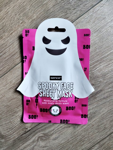 sence beauty Maseczka do twarzy w płacie, Spooky Face Sheet Mask