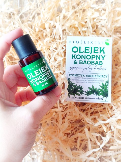 Olejek konopny & baobab 
