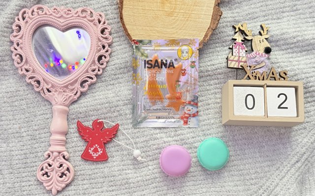 Isana Płatki pod oczy, zimowa magia, kwas hialuronowy i witamina C 