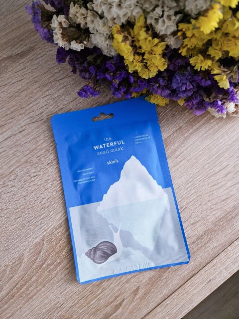 SKIN 79 Maska do twarzy w płacie, The Waterful Snail Mask