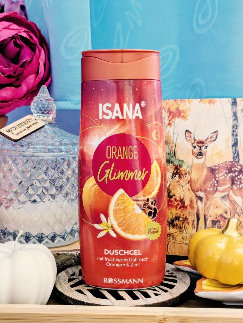 Isana Żel pod prysznic, Orange Glimmer 
