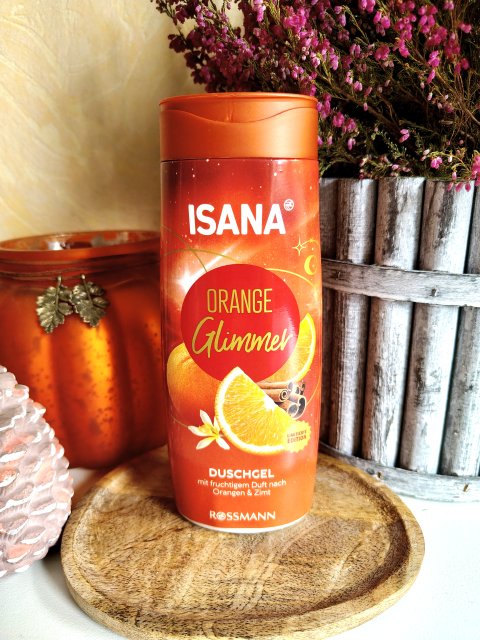 Isana Żel pod prysznic, Orange Glimmer 