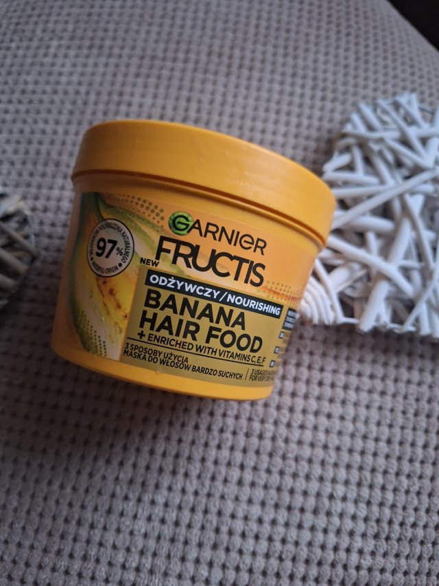 Garnier Fructis, Hair Food, Odżywka do włosów, Banan
