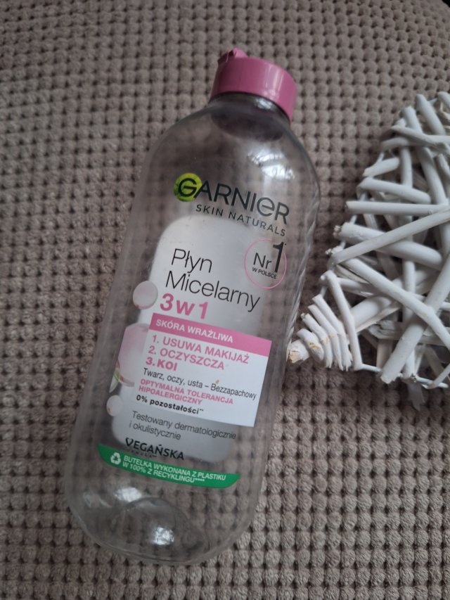 Garnier Płyn micelarny 3w1 do skóry wrażliwej