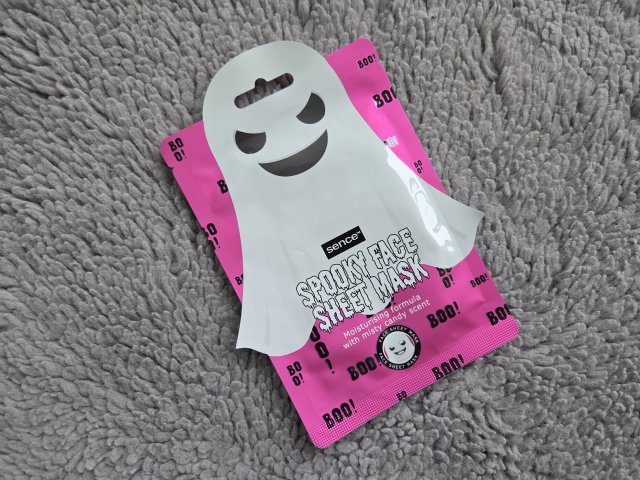 sence beauty Maseczka do twarzy w płacie, Spooky Face Sheet Mask