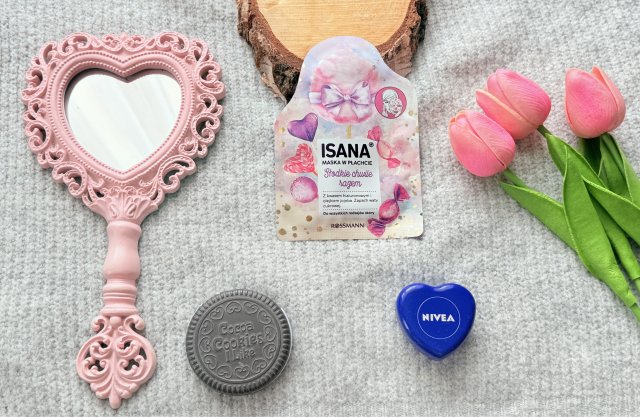 Isana Maska do twarzy w płacie, Słodkie chwile razem