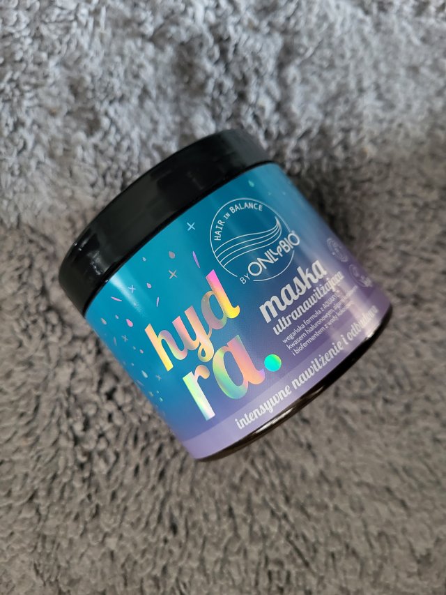 OnlyBio Hair in Balance, Hydra, Maska ultranawilżająca