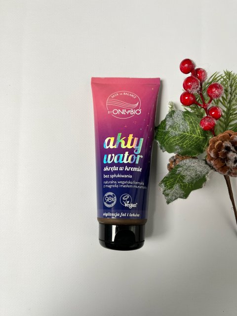 OnlyBio Hair in Balance, Aktywator skrętu w kremie, Bez spłukiwania