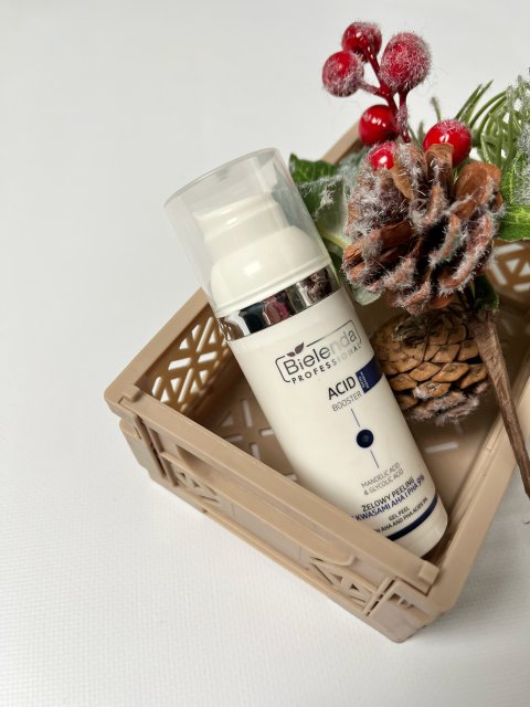 Bielenda Professional, Acid Booster, Peeling do twarzy, Żelowy, Z kwasami AHA i PHA 9%