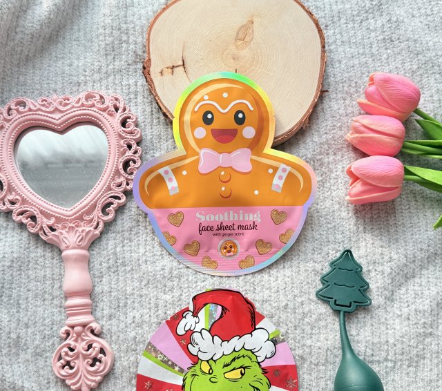 Maxbrands Marketing B.V. Face Sheet Mask, Maseczka do twarzy w płacie, Soothing, Ciastek