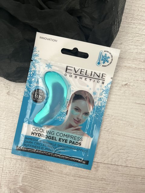 Eveline Cooling Compress, Płatki pod oczy, Hydrożelowe, 3w1