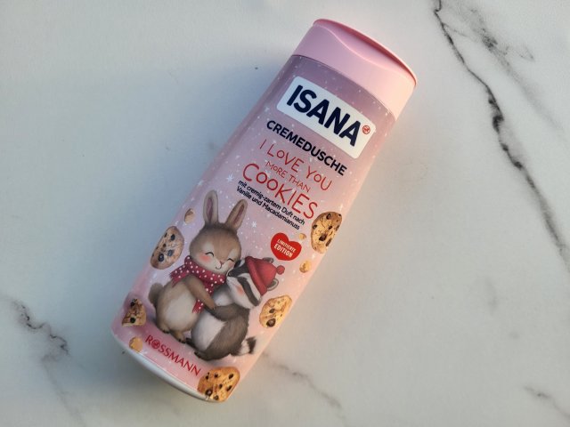 Isana I love you more than cookies, Żel pod prysznic, 