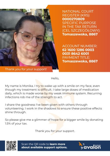 Podarujesz mi swój 1,5% podatku?