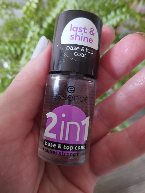 Essence Odżywka do paznokci, Super Strong, 2w1, Baza do paznokci i top coat
