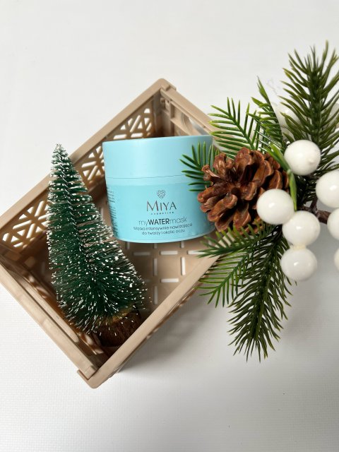 Miya Cosmetics myWATERmask, Maska do twarzy i okolic oczu, Intensywnie nawilżająca