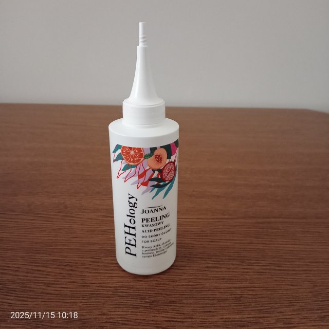 Joanna Z Apteczki Babuni, Peeling kwasowy do skóry głowy, Kwasy owocowe, Ekstrakt z pomarańczy i cytryny