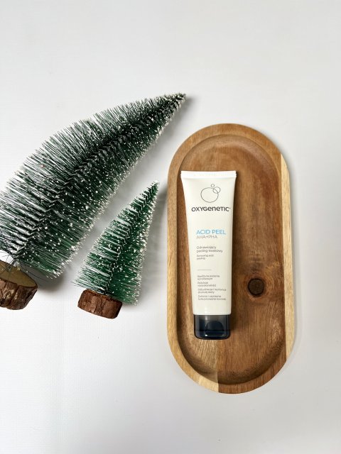 Oxygenetic Peeling do twarzy, Kwasowy, Odnawiający, AHA+PHA, Acid Peel 