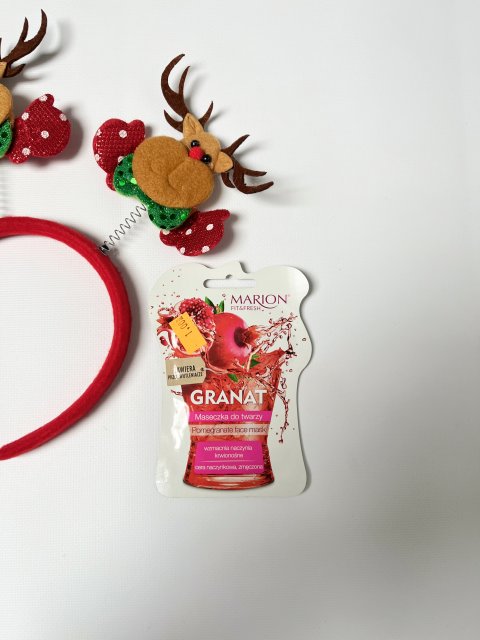 Marion Fit&Fresh, Maseczka do twarzy, Granat