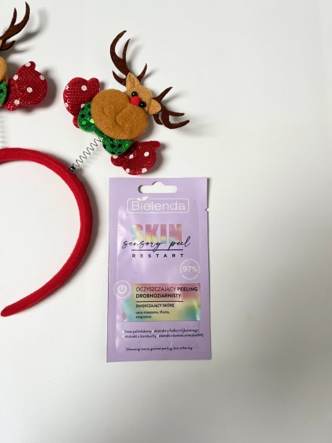 Bielenda Skin Restart, Sensory Peel, Peeling do twarzy, Oczyszczający, Drobnoziarnisty, Zmiękczający skórę