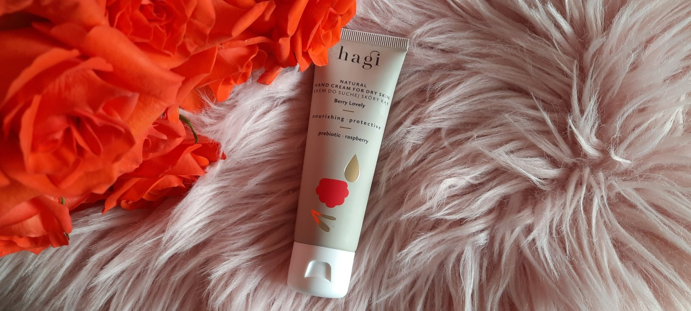 Hagi Cosmetics Krem do rąk, Berry Lovely, Raspberry, Do suchej skóry rąk