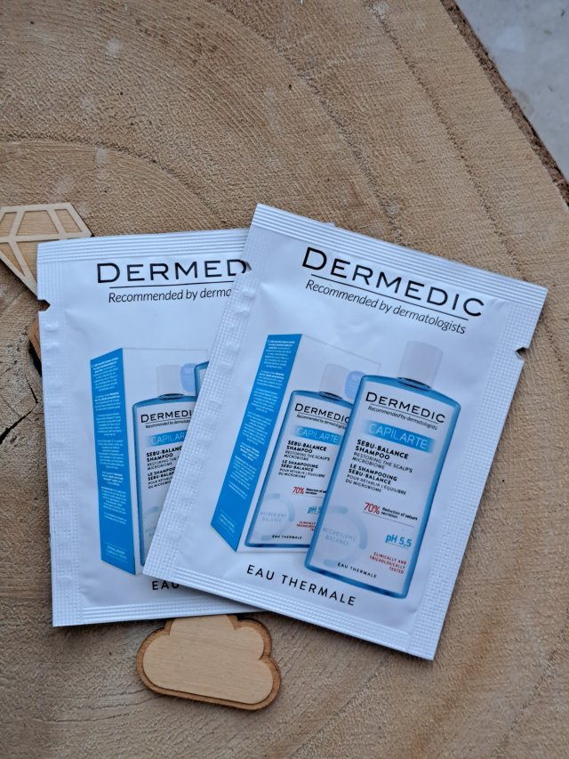 Dermedic Capilarte, Szampon do włosów, Sebu-Balance, Przywracający równowagę mikrobiomu skóry do włosów nadmiernie przetłuszczających się