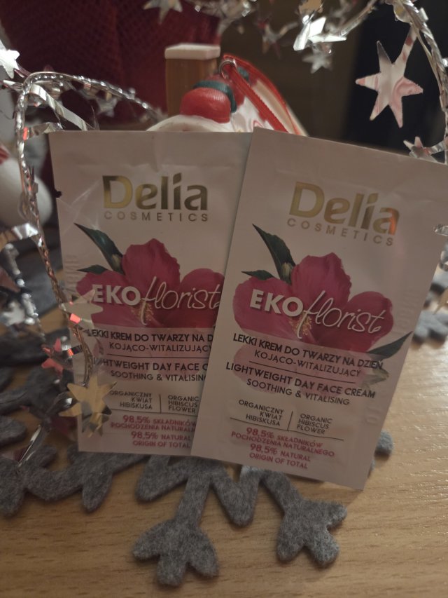 Delia Eko florist, Krem do twarzy, Lekki, Na dzień, Kojąco-witalizujący