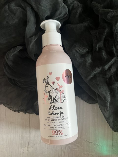 YOPE Żel do higieny intymnej, Aloes i lukrecja