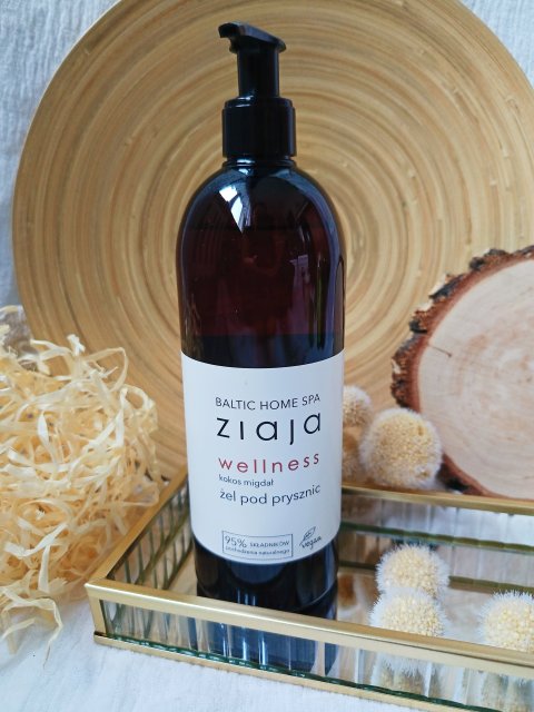 Ziaja Baltic Home SPA, Wellness, Żel pod prysznic, Kokos i migdał